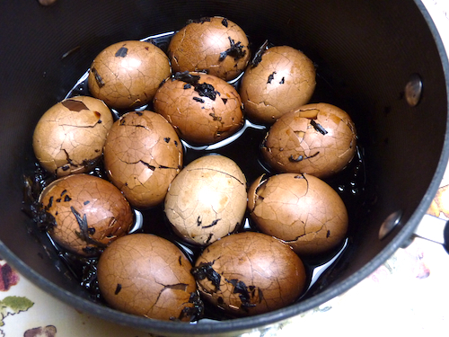 Tea eggs - chinese grandma