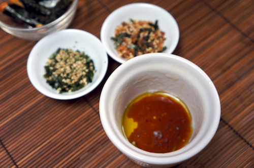 olive oil soy sauce