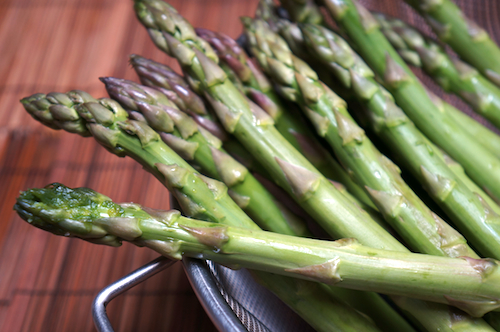 mushy asparagus tip