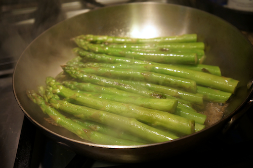 asparagus steam
