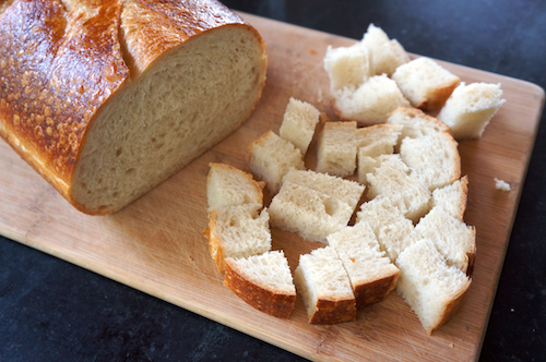 sourdough bread cubes