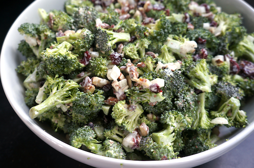 broccoli salad with greek yogurt