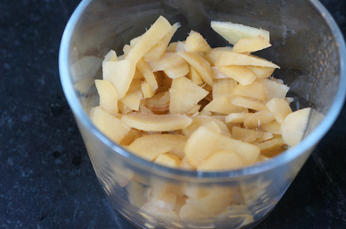 half-candied ginger