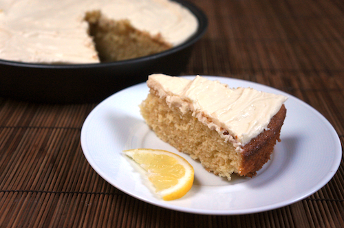 lemon cake buttercream