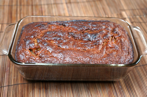 persimmon bread baked