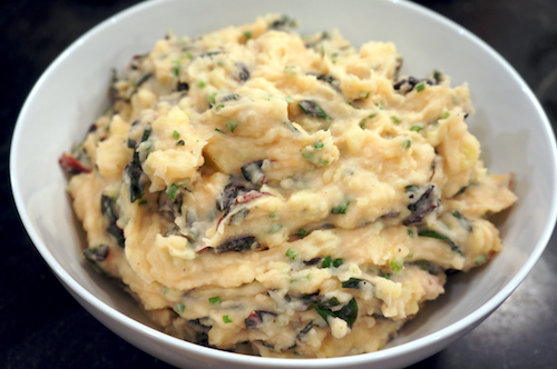 colcannon with chard