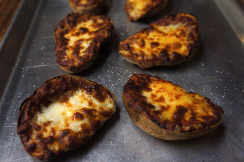 baked pizzatatoes