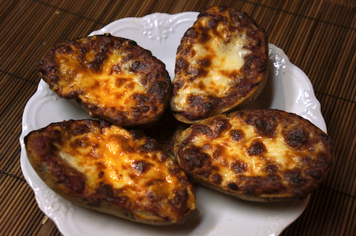 baked pizzatatoes