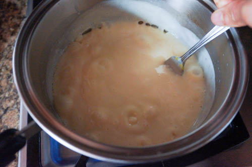 cooking custard