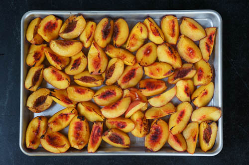 oven roasted nectarines