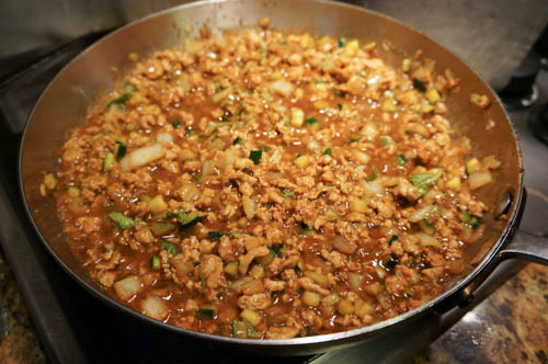 Zha jiang mian (noodles with meat sauce) - chinese grandma