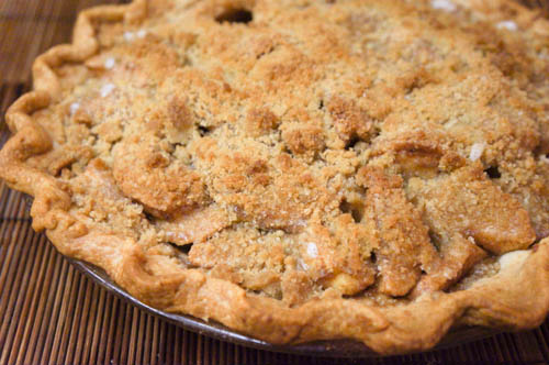 apple pie crumb topping