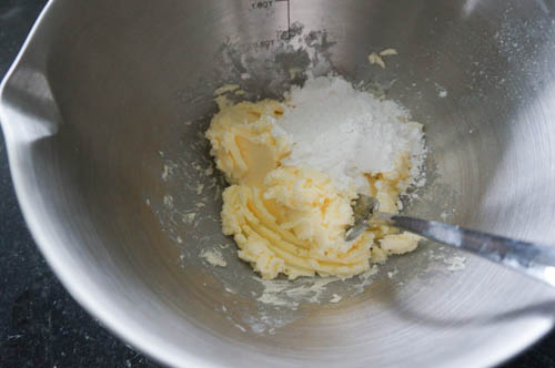 butter powdered sugar