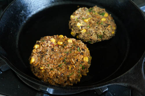stovetop grilling burgers