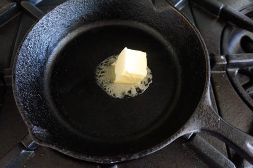 melting butter