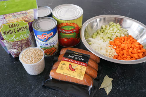 lentil soup ingredients