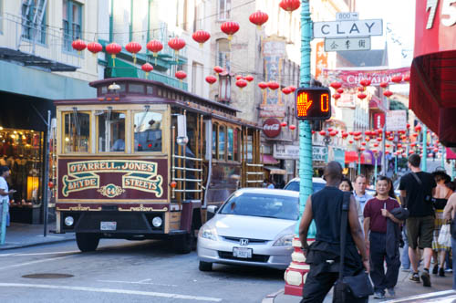 chinatown cable car