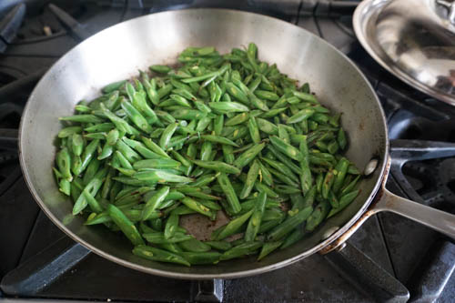 cooking green beans
