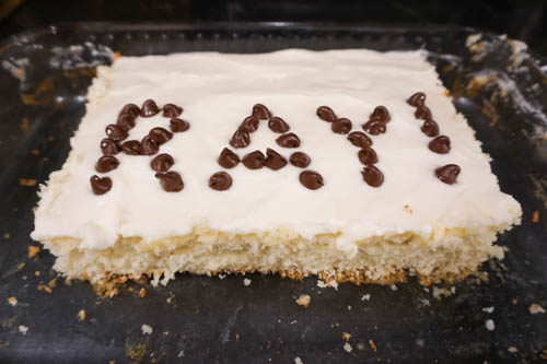 ray cake leftovers