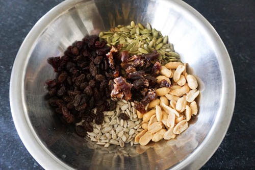 dried fruit seeds nuts